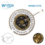 Ronda 3775 Swiss Made Watch Movement, White Date Disk at 4, 3 Hands. - Image 2
