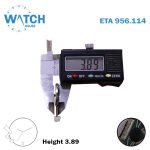 ETA 956.114 Swiss Watch Quartz Movement, White Date Disk at 6, 3 Hands. - Image 3