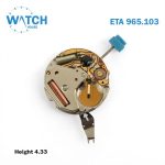 ETA 965.103 Swiss Made Watch Movement, Without Disk, 3 Hands. - Image 2