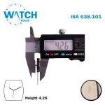 ISA 638.101 Swiss Made Watch Movement, 3 Hands, Without Disk. - Image 3