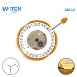 MIYOTA GM10 Japanese Movement Quartz, White Date Disk At 3, 3 Hands. - Image 2