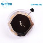 ETA 988.432 Swiss Made Quartz Analog / Digital Movement, With Chronograph, Gmt , Count-Down Timer, Alarm . - Image 4