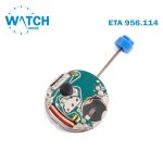 ETA 956.114 Swiss Made Watch Movement, White Date Disk at 3, 3 Hands, Height 1. - Image 3