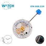 ETA 956.114 Swiss Watch Quartz Movement, White Date Disk at 6, 2 Hands. - Image 2