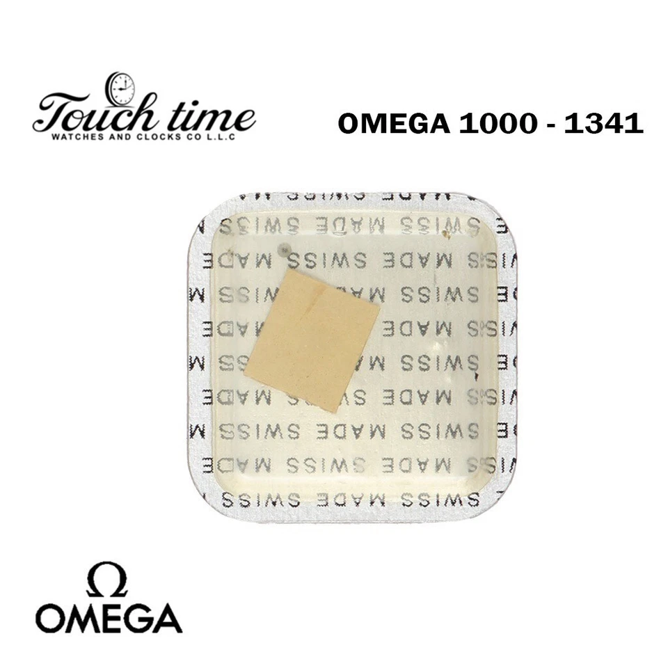Omega Original Swiss Jewel in Settings upper & lower 1000-1341 For Omega 1000. thumbnail 2