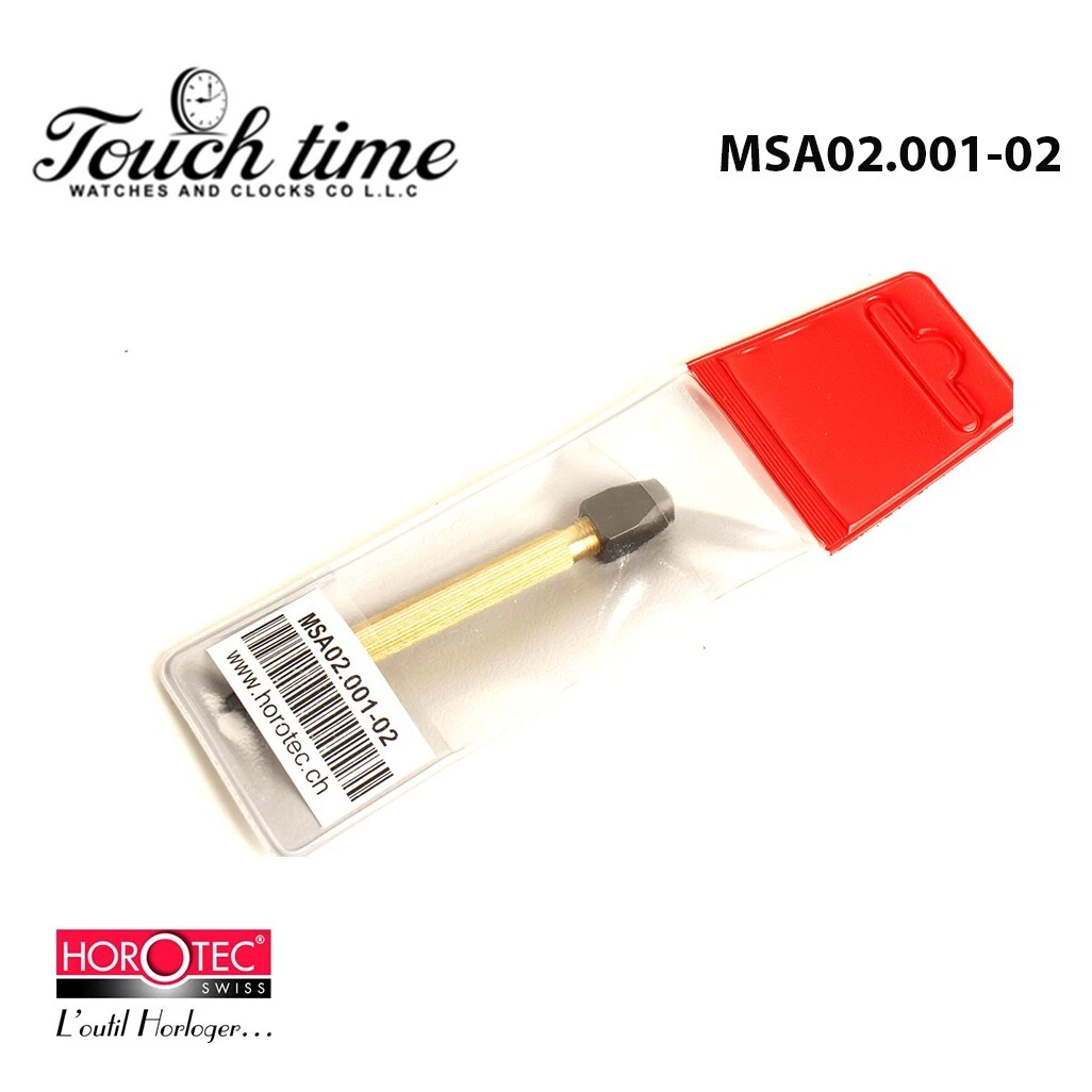 HOROTEC MSA02.001-02 BRASS PIN VICE WITH ROUND HEAD, TIGHTENING . thumbnail 2