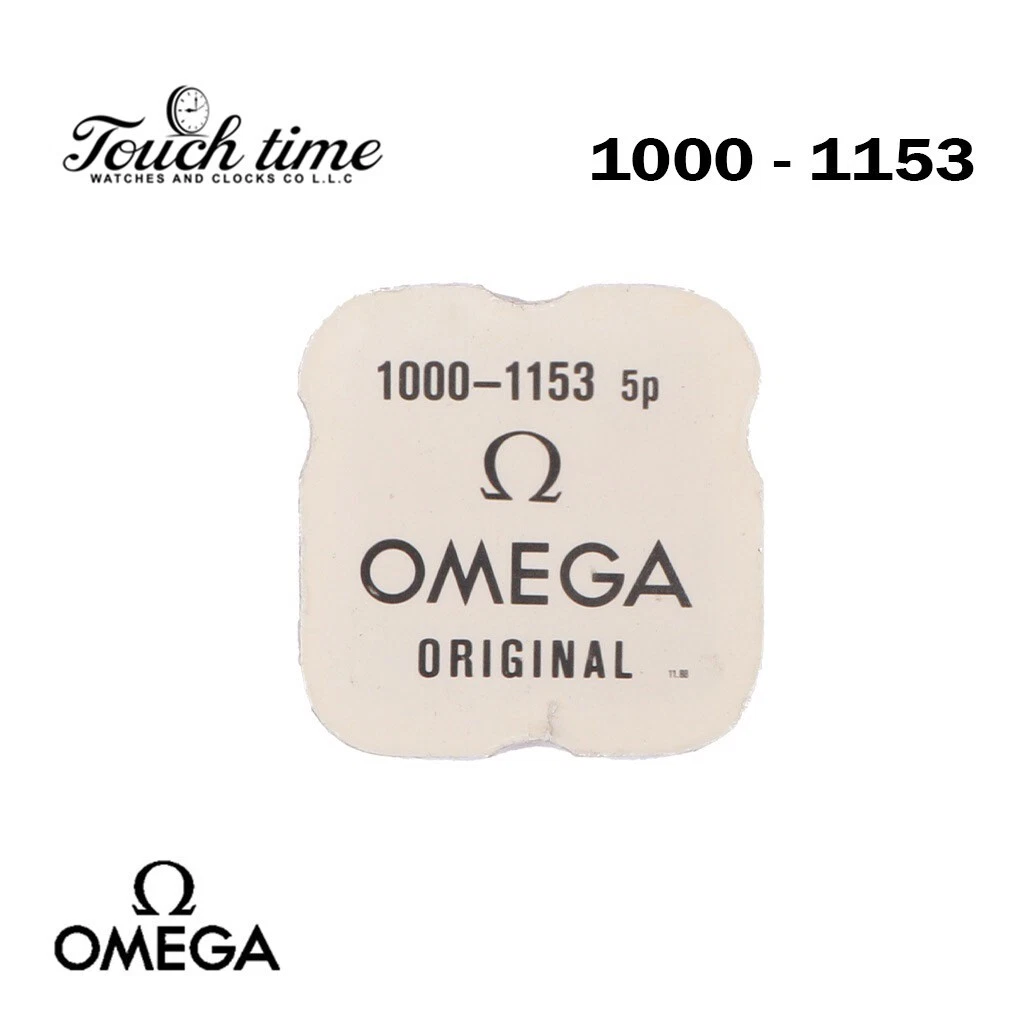 Omega 1000-1153 Upper Lower Jewel – Original Swiss Part for Omega Movement 1000, Part 1153.