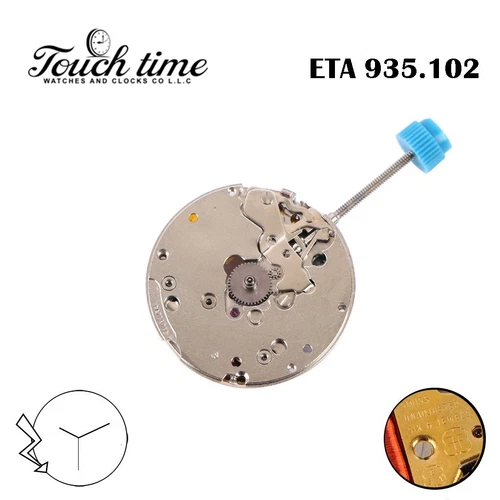 ETA 935.102 Swiss Quartz Movement, Without Disk, 3 Hands. thumbnail 2
