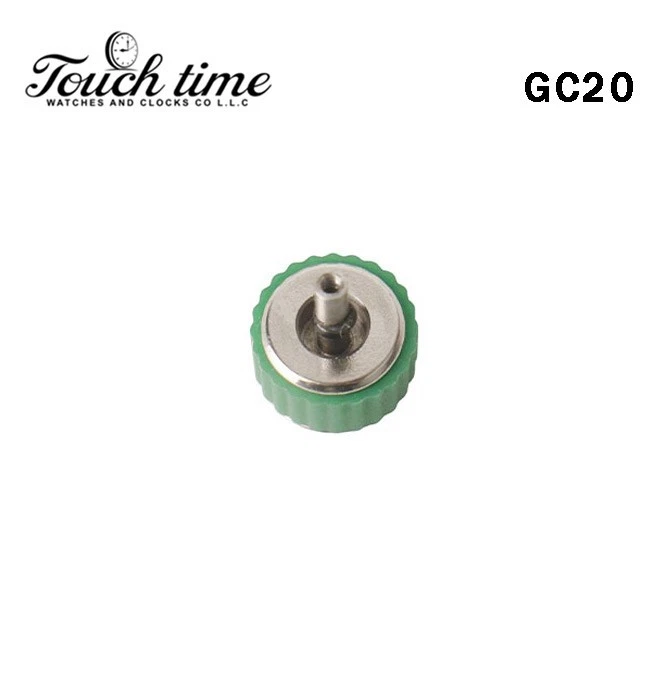 Green/Silver GUCCI Swiss Watch Crown-Diameter:6.85mm #GC20 thumbnail 3