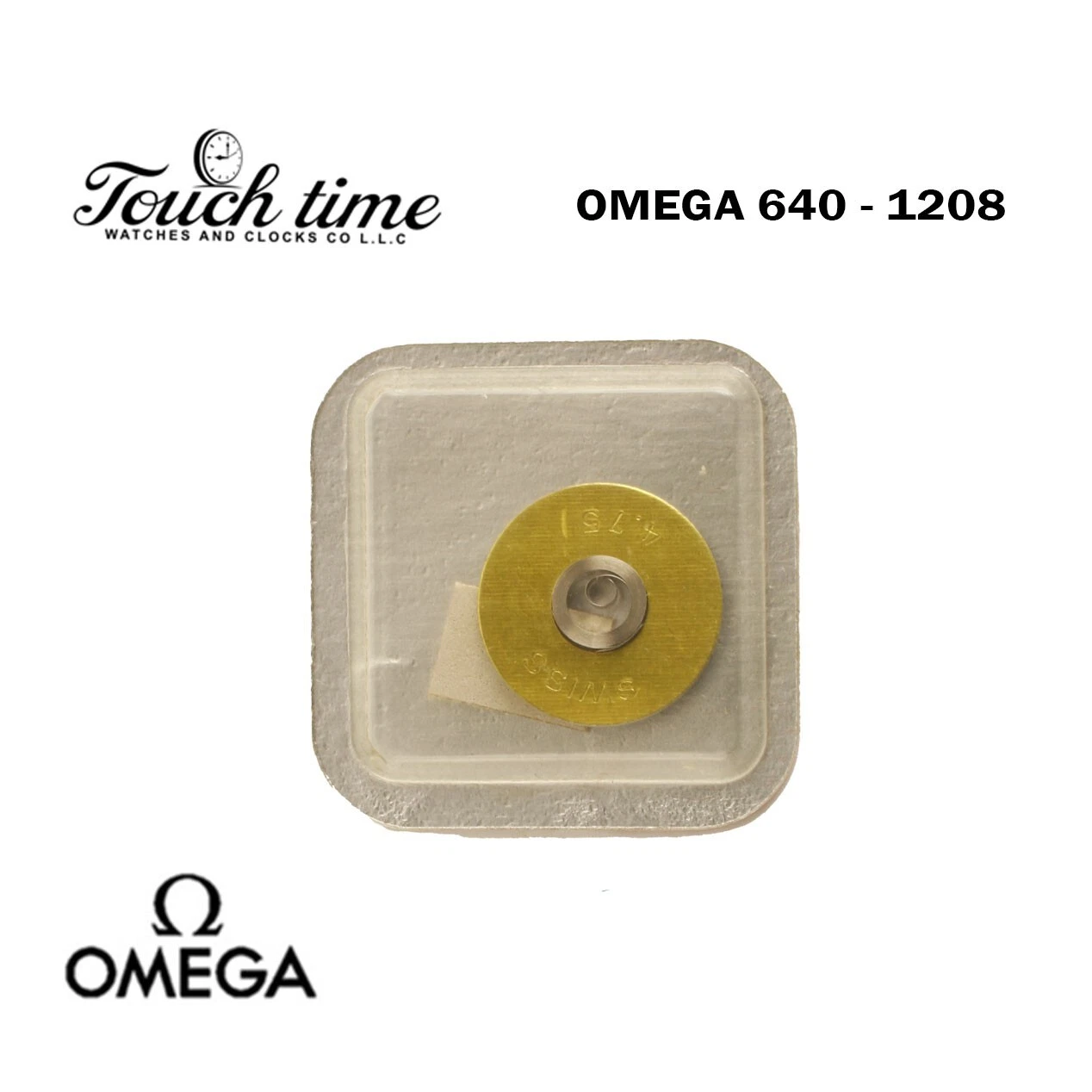 OMEGA Original Swiss Mainspring 640-1208 For Omega Movement 640, Part No 1208 thumbnail 2