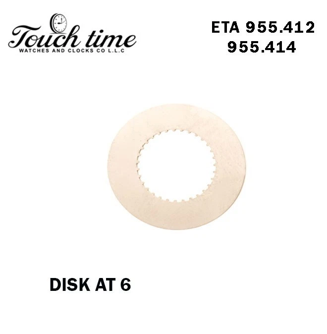 ETA 955.412/955.414- Gold Date Disk At 6. thumbnail 2