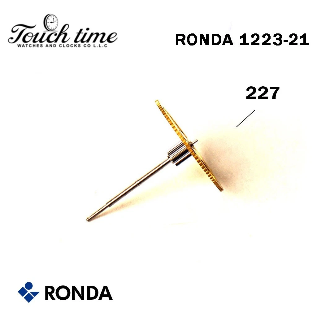 RONDA 1223-21 Sweep Second Wheel – Gold – Part Number 227 – Swiss Made thumbnail 3