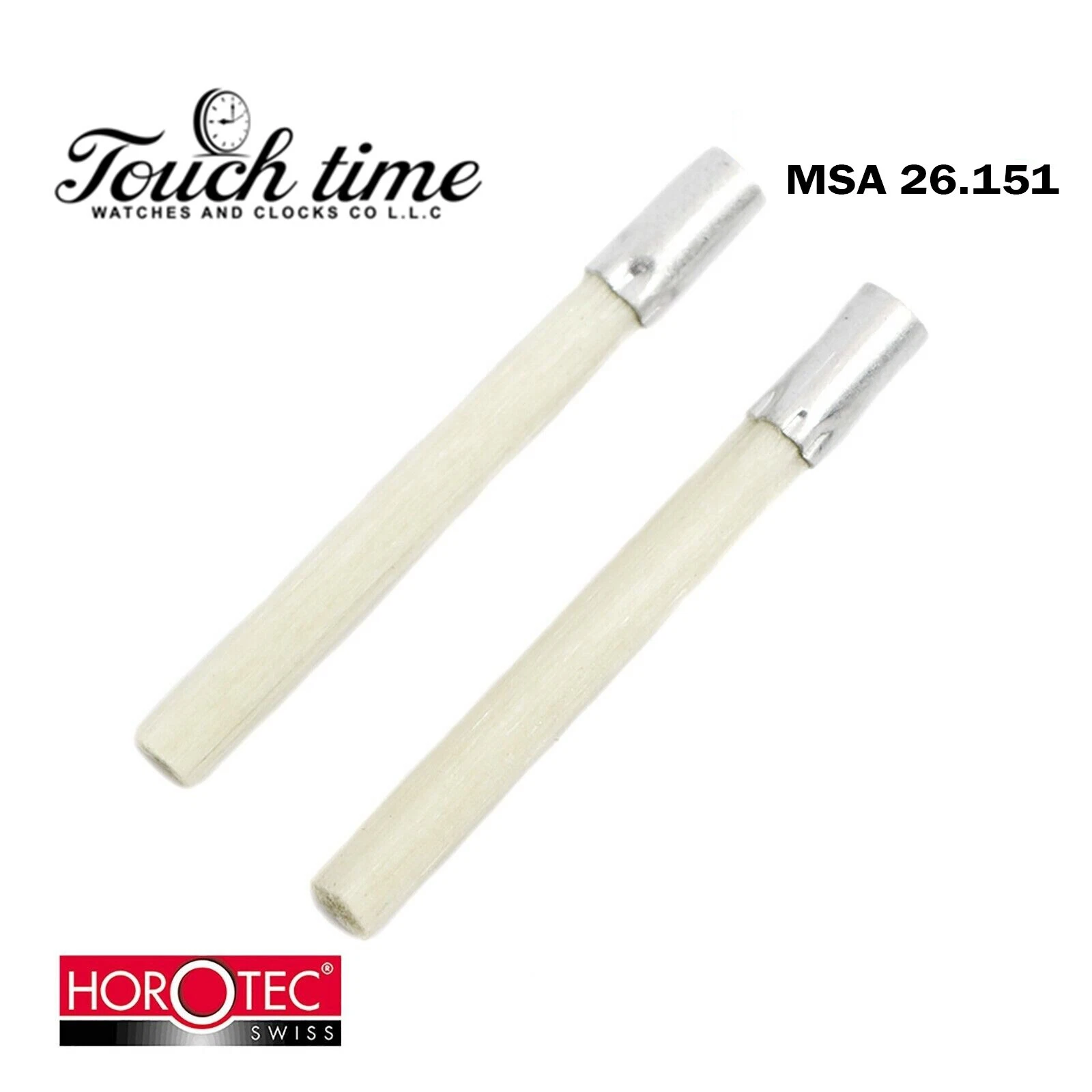 HOROTEC MSA26.151, 2 Pieces From Refill Glass Fiber Bristle for Scratch Brush.