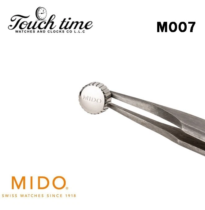 MIDO سويسري ساعة Crown فضي - Diameter: 7.22mm #M007 thumbnail 3