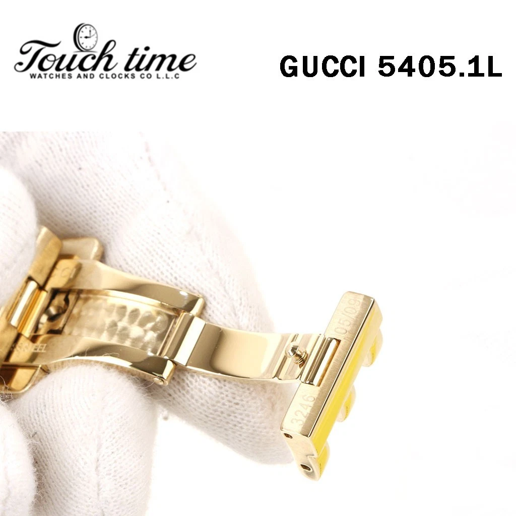 ساعة GUCCI أصلية رقم: 5405.1L - نسائي Claps - ذهبي. thumbnail 4
