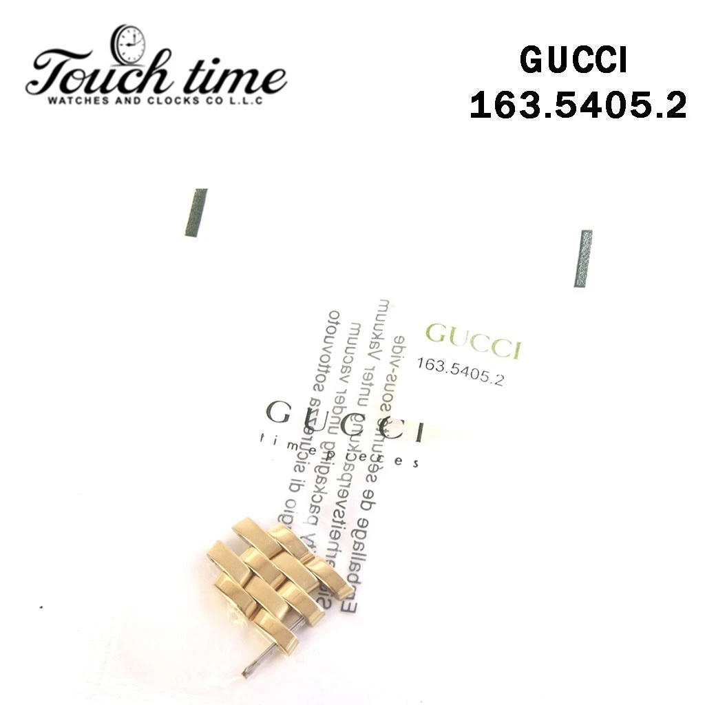 GUCCI 5400L-Size:14mm-Bracelet Link-Gold-Watch Number:163.5405.2 thumbnail 6
