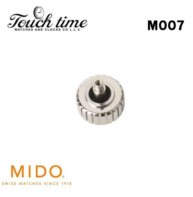 MIDO سويسري ساعة Crown فضي - Diameter: 7.22mm #M007 thumbnail 2