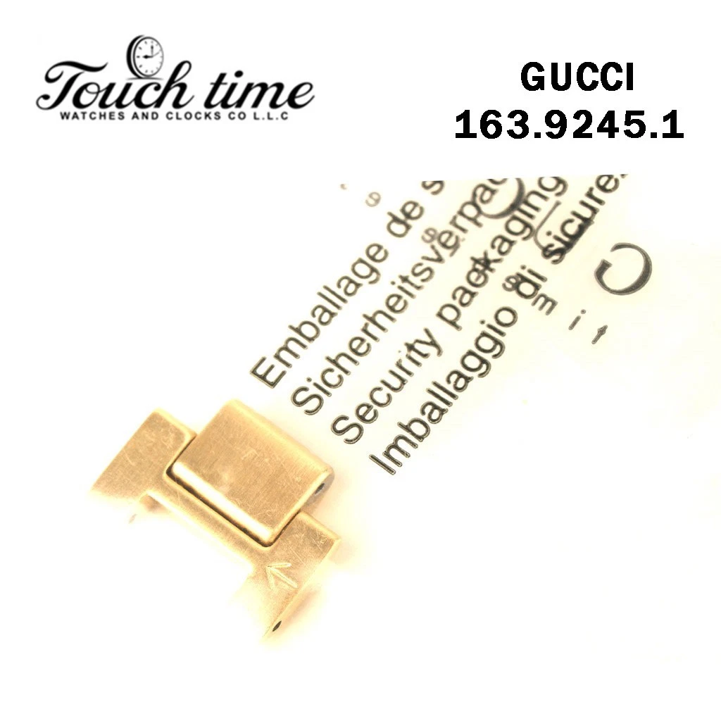GUCCI 9200M-Size:16mm-Bracelet Link-Gold-Watch Number: GUCCI 163.9245.1 thumbnail 4