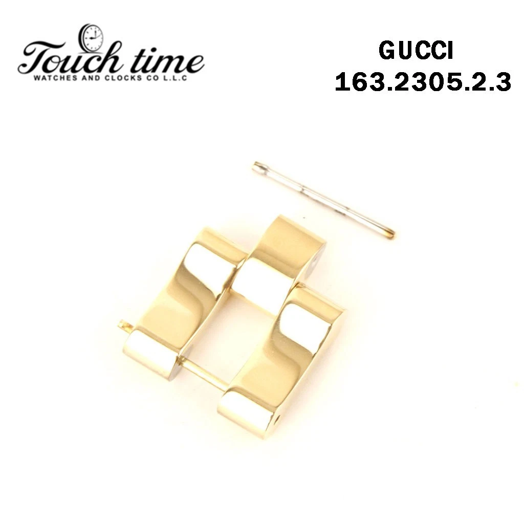 GUCCI 2305L-Size:16mm-Bracelet Link-Gold-Watch Number: GUCCI 163.2305.2.3. thumbnail 4