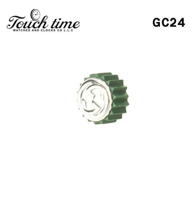 Green GUCCI Swiss Watch Crown-Diameter:6.40mm #GC24